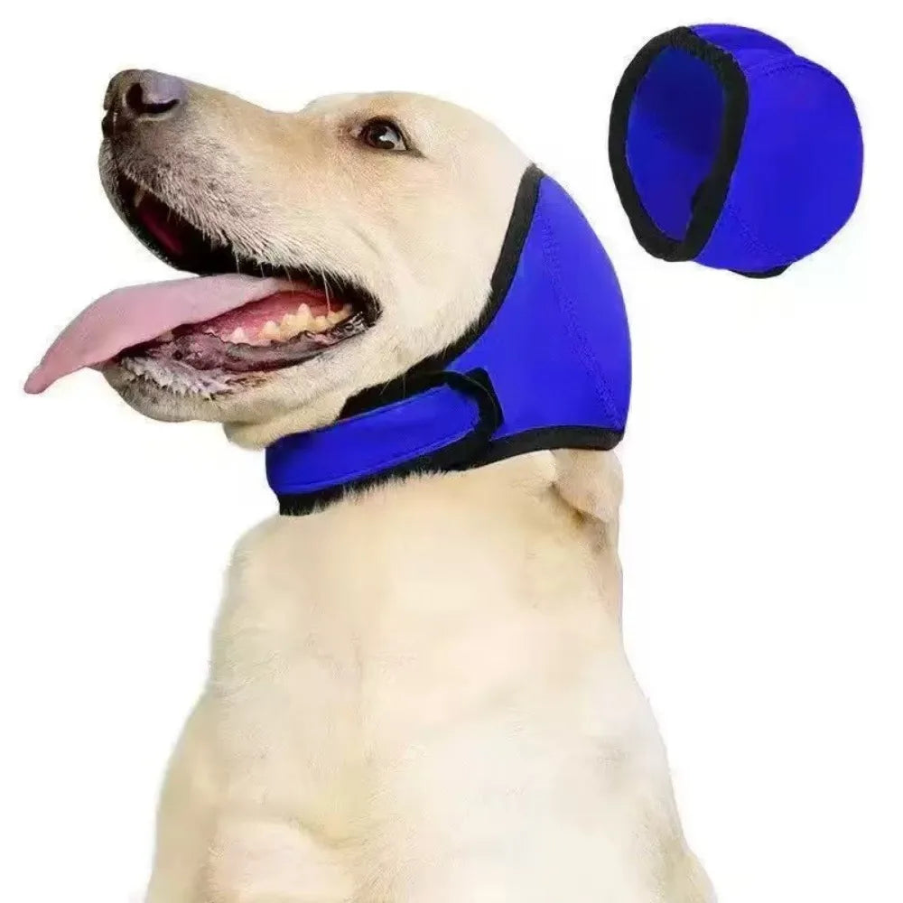 Dog Ear Covers Noise Reduction Hearing Protection Waterproof Dog Calming Earmuff Anti-Noise Shock Proof Pet Headcover